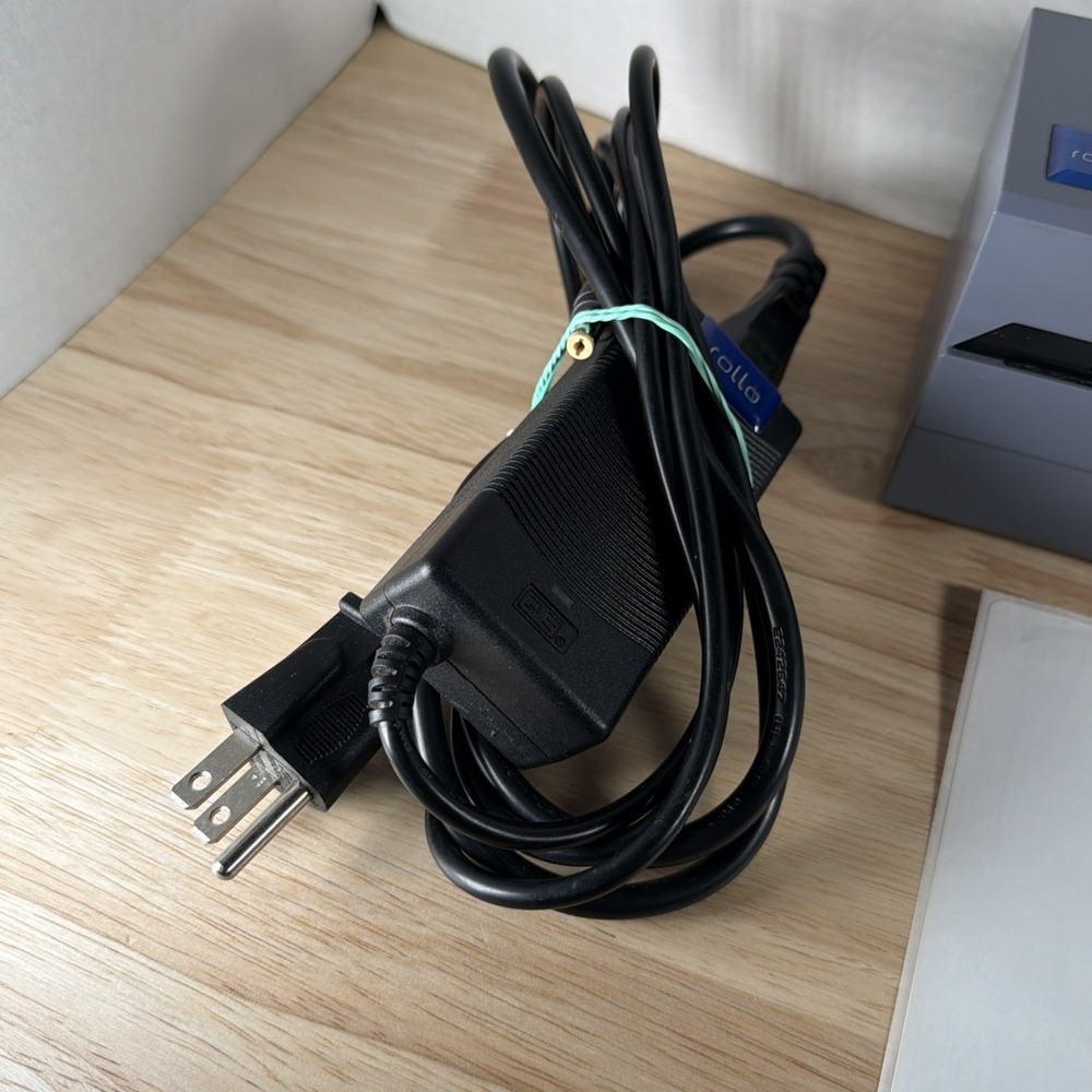 Rollo Thermal Label Printer X1038 w/ Power Supply and USB Cable Tested Working - Picture 4 of 9